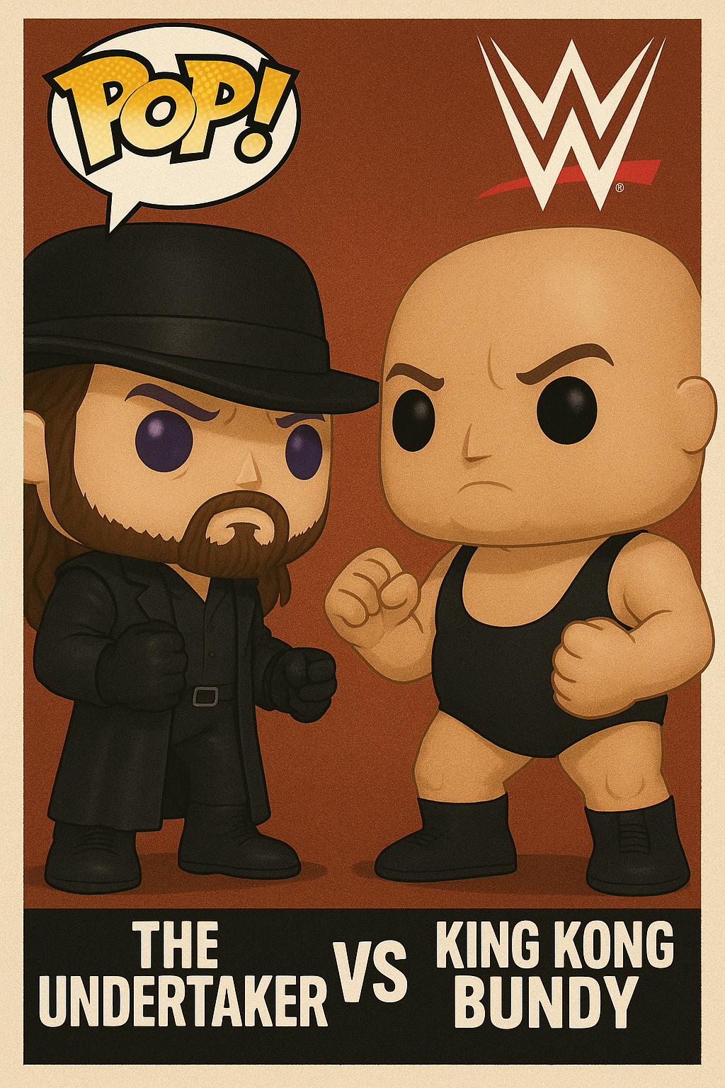 🪦 The Undertaker – First 5 WrestleMania Matches | Defeat The Streak Collection | Digital Wrestling Wall Art Bundle