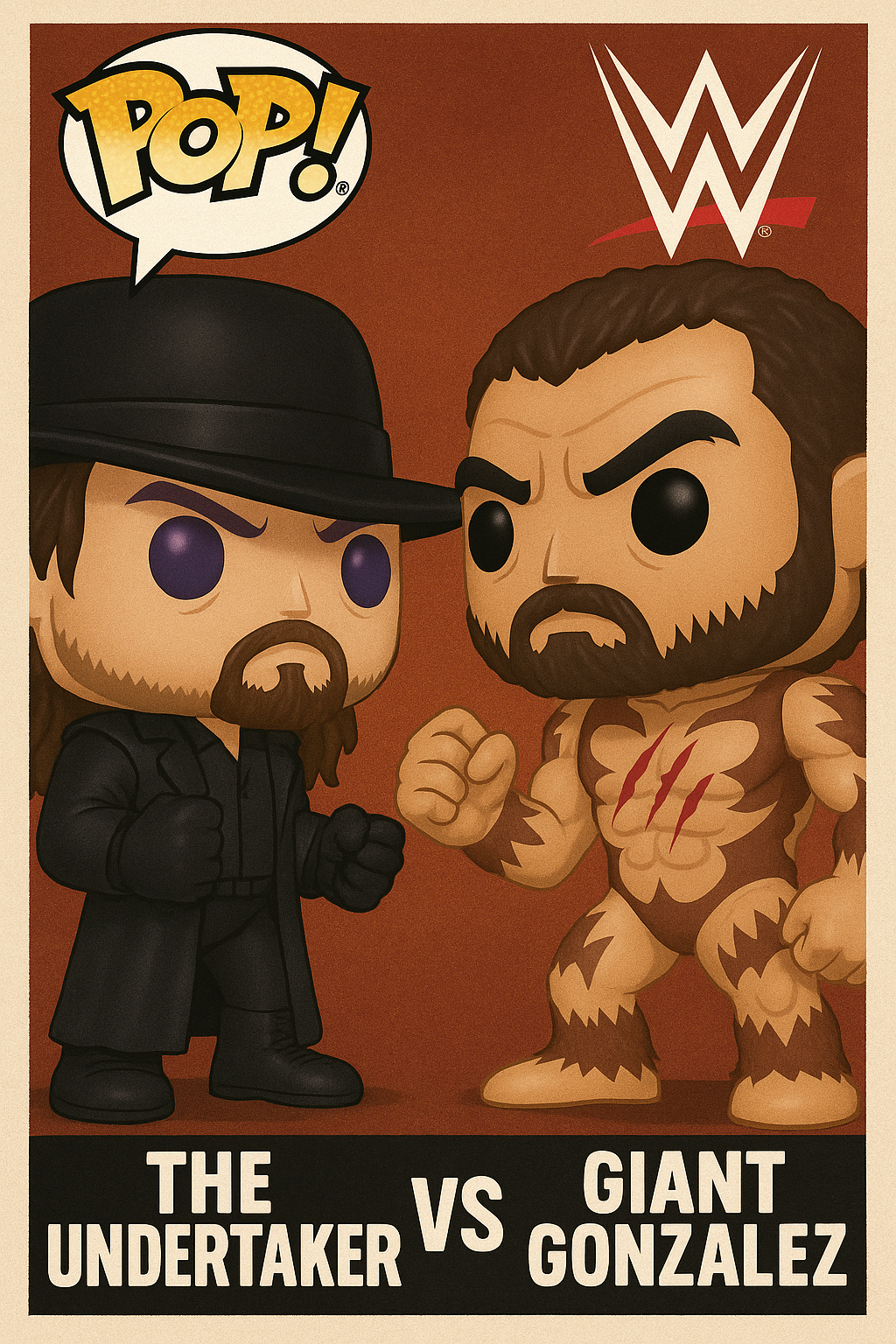🪦 The Undertaker – First 5 WrestleMania Matches | Defeat The Streak Collection | Digital Wrestling Wall Art Bundle