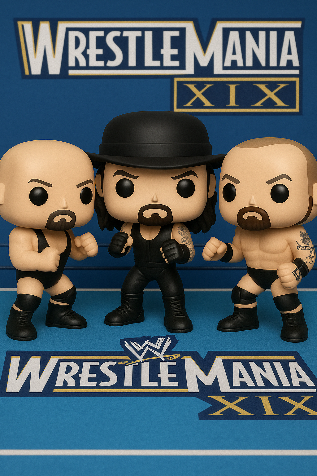 The Undertaker – WrestleMania 13 to X-Seven | Defeat The Streak Collection | Digital Wrestling Wall Art Bundle