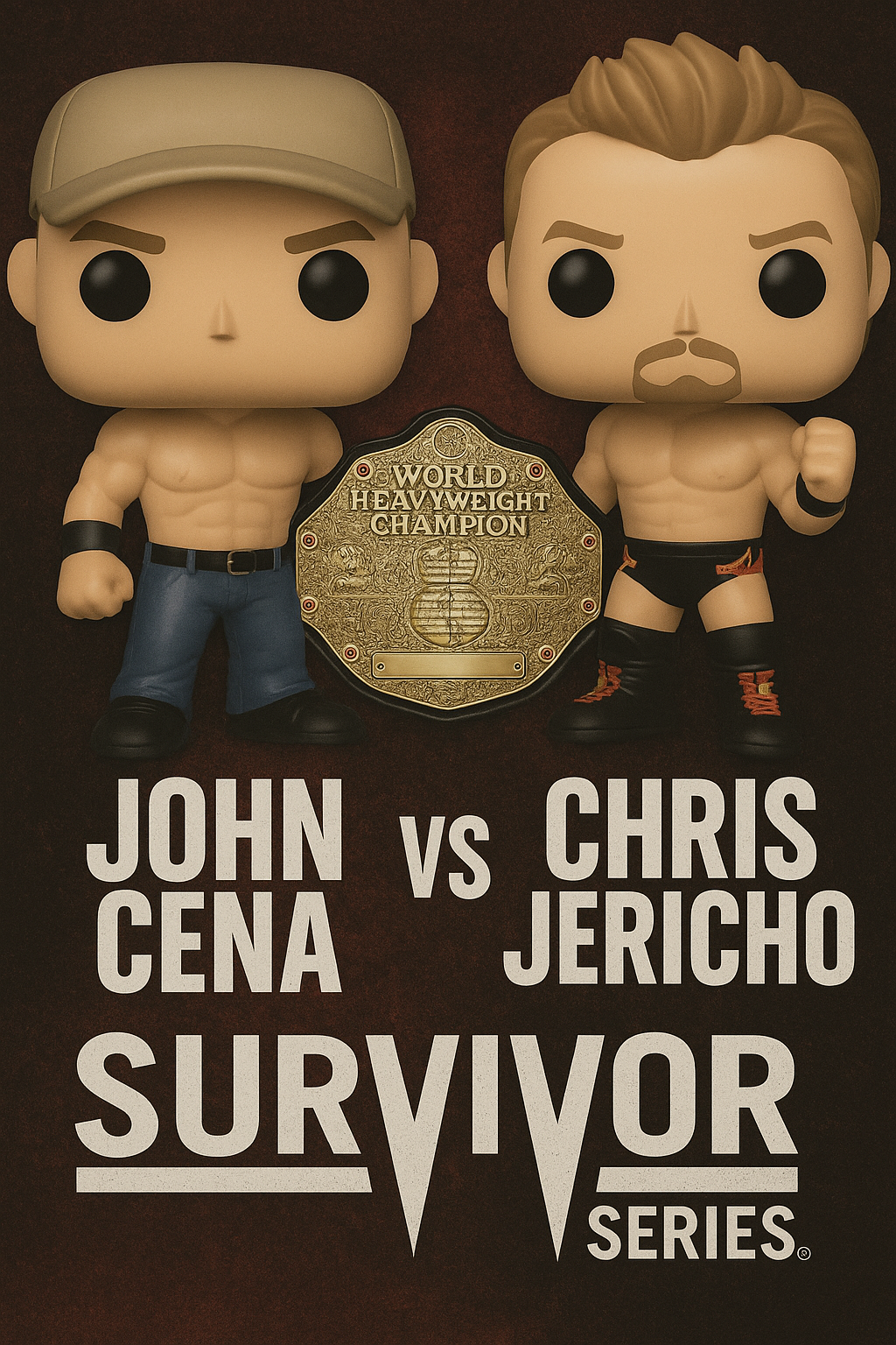 John Cena – WWE Championship Wins Collection | 17-Time Champion | Digital Wrestling Wall Art Bundle