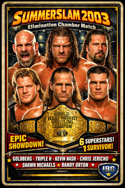 Goldberg Legendary Battles (2003–2004) | IBG Exclusive Wrestling Trading Card Bundle