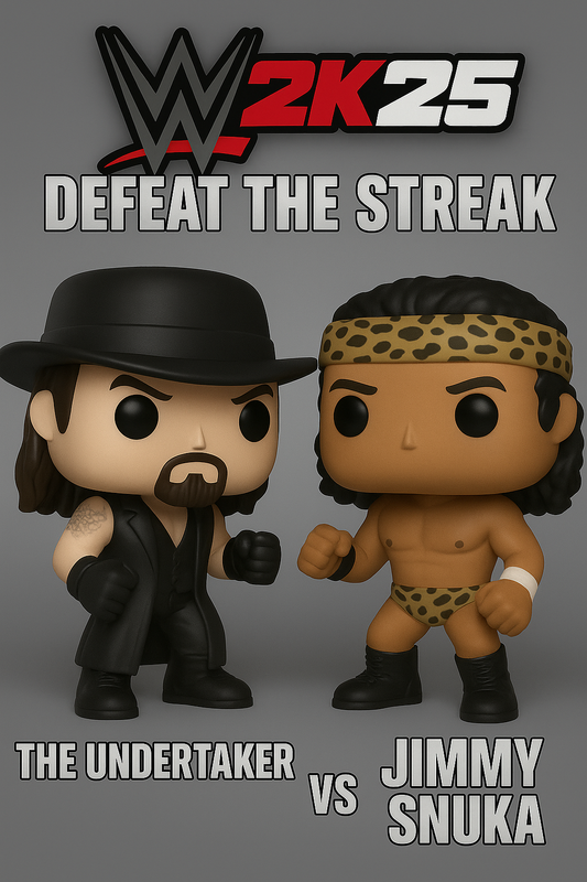 🪦 The Undertaker – First 5 WrestleMania Matches | Defeat The Streak Collection | Digital Wrestling Wall Art Bundle