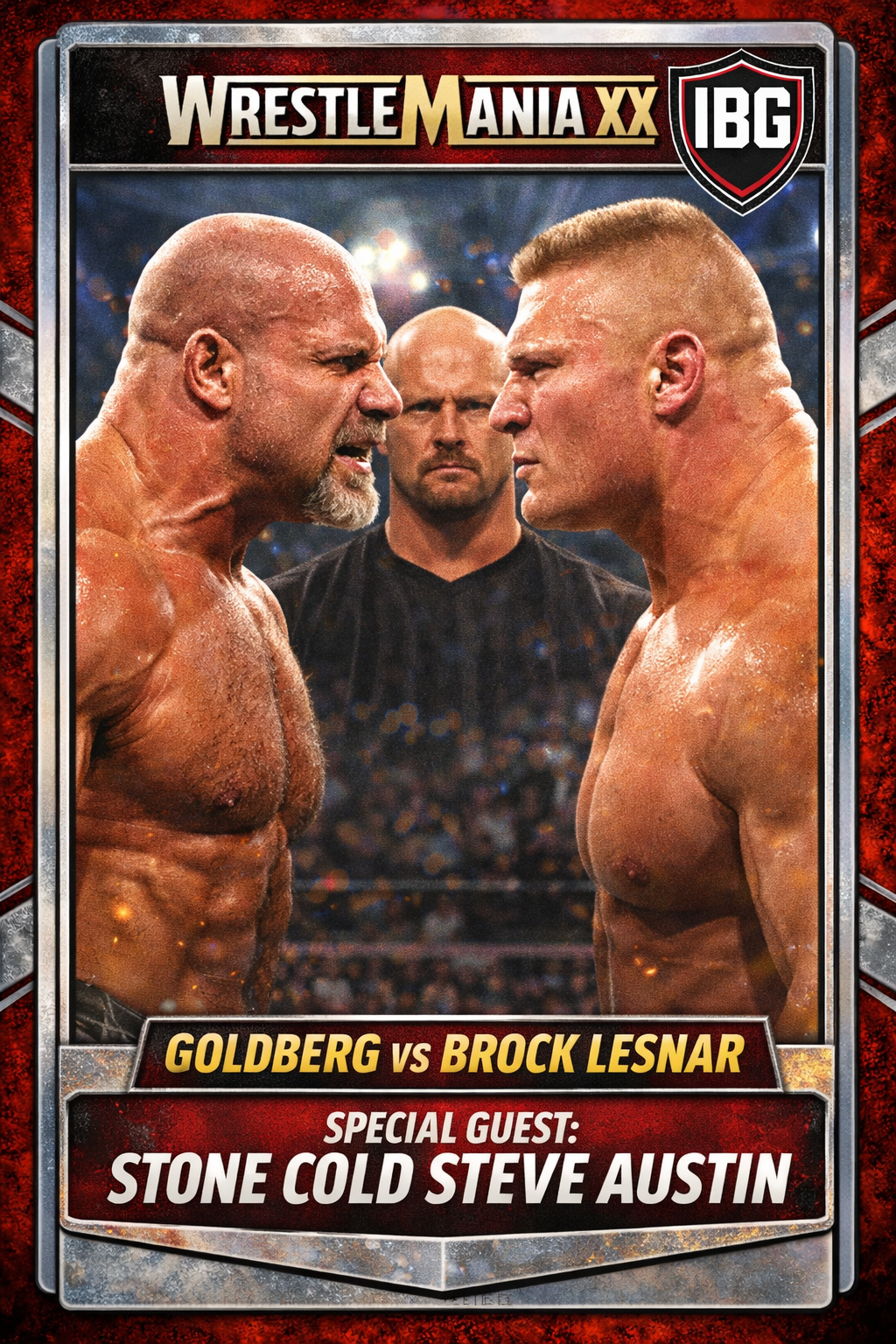 Goldberg Legendary Battles (2003–2004) | IBG Exclusive Wrestling Trading Card Bundle