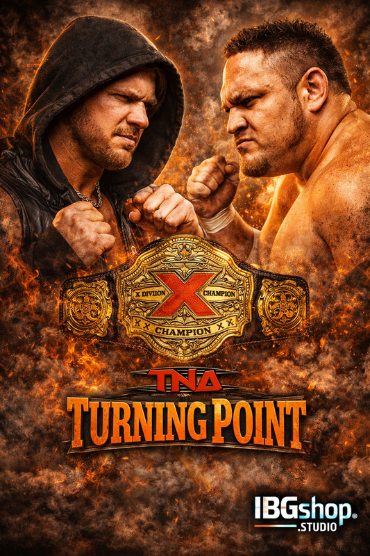 Turning Point: AJ Styles vs Samoa Joe – TNA Wrestling Wall Art