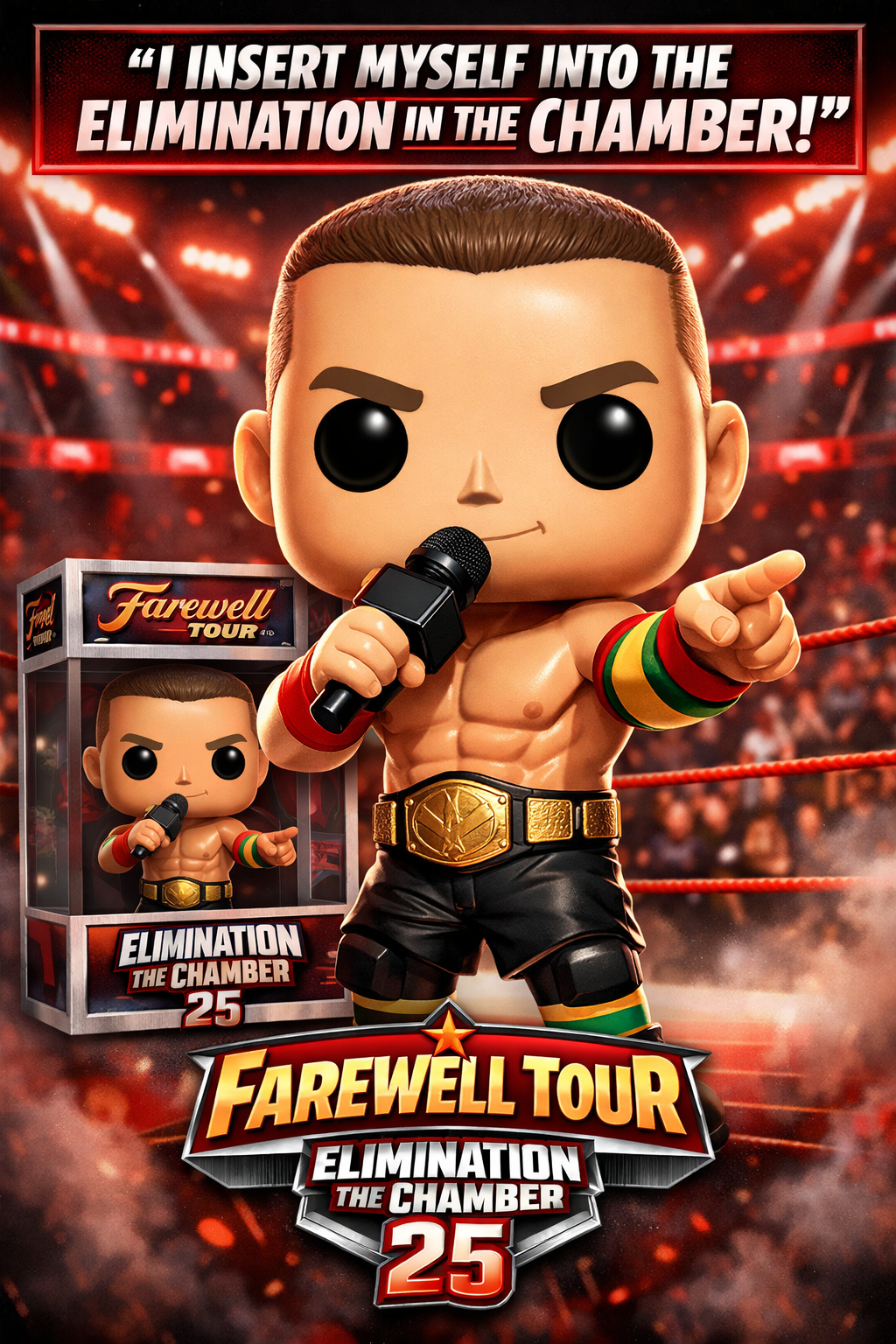 John Cena Farewell Tour Wall Art Collection | The Last Time Is Now | Digital Wrestling Wall Art Bundle