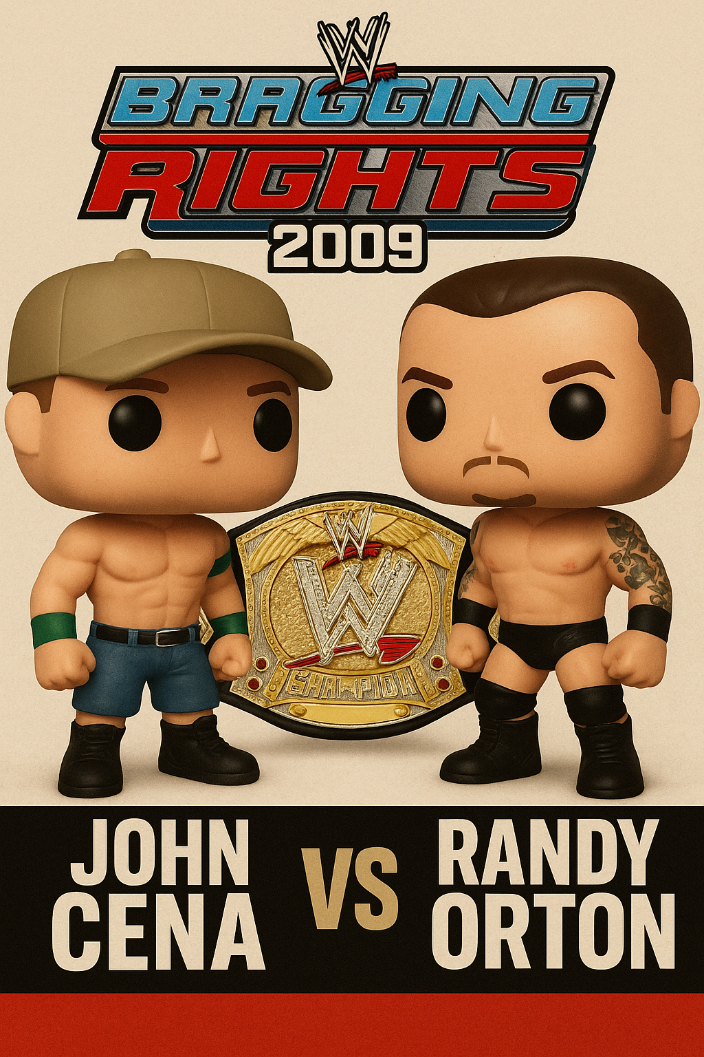 John Cena – WWE Championship Wins Collection | 17-Time Champion | Digital Wrestling Wall Art Bundle