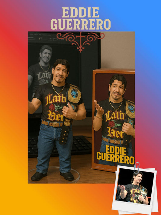 WWE Eddie Guerrero | 1:7 Scale Intelligent Figurine | Instant Download