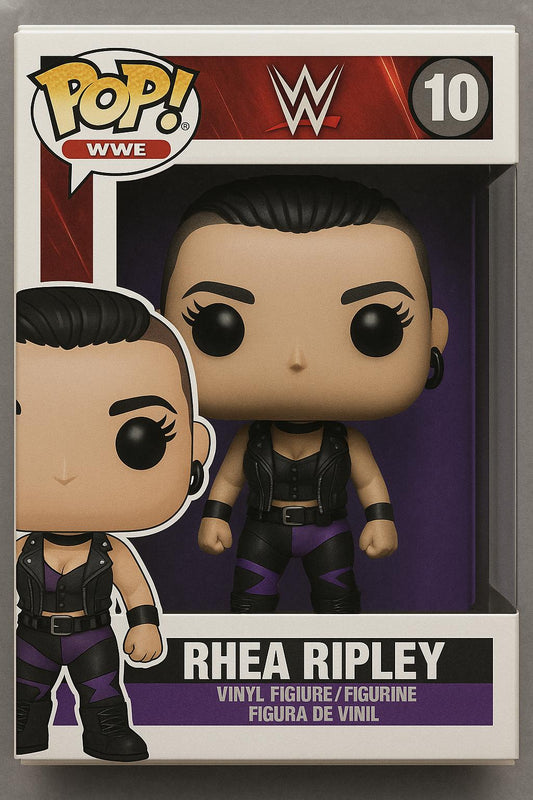 Rhea Ripley Wall Art | Digital WWE Portrait | Instant Download
