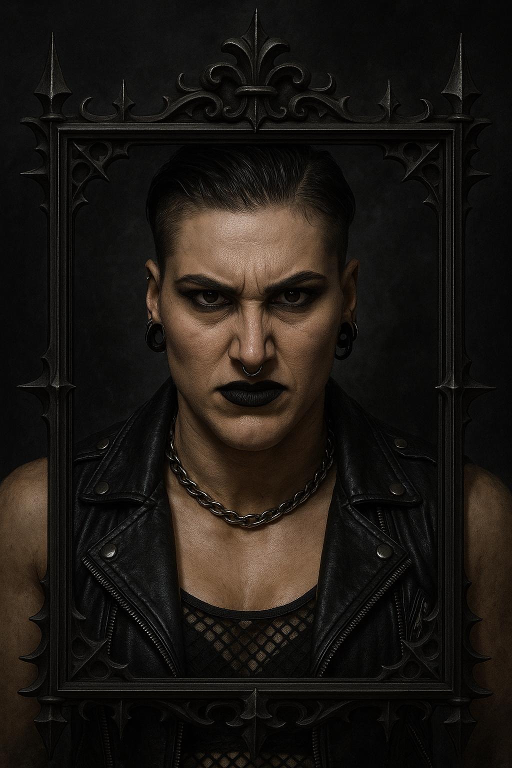 Rhea Ripley Wall Art | Digital WWE Portrait | Instant Download