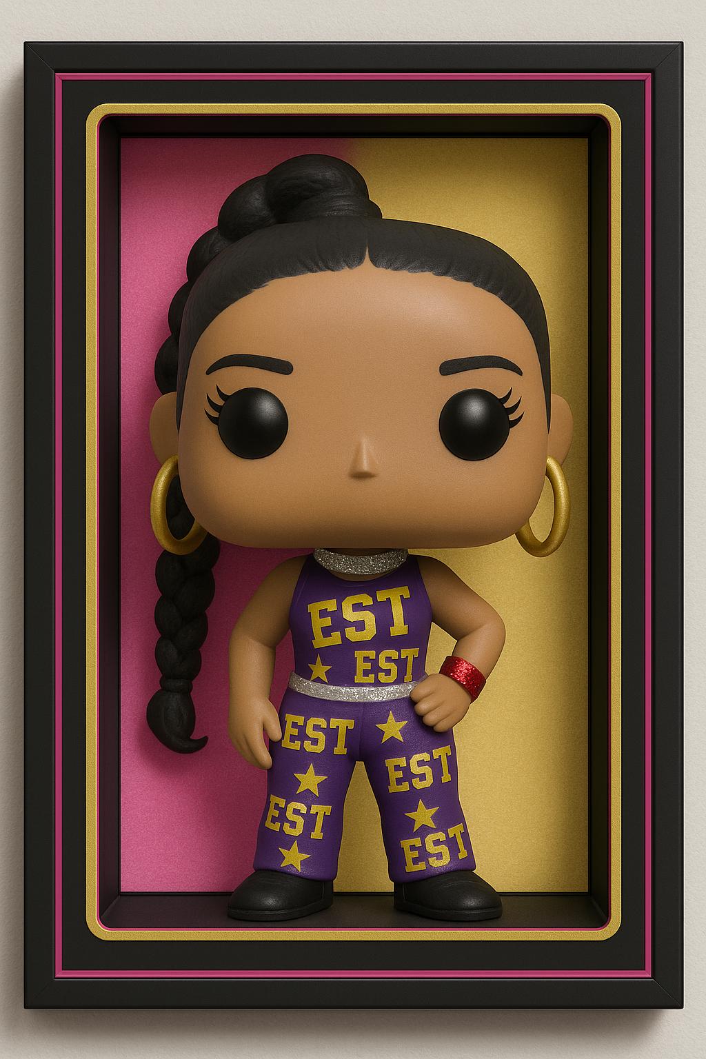 Bianca Belair | Digital WWE Wall Art | Instant Download